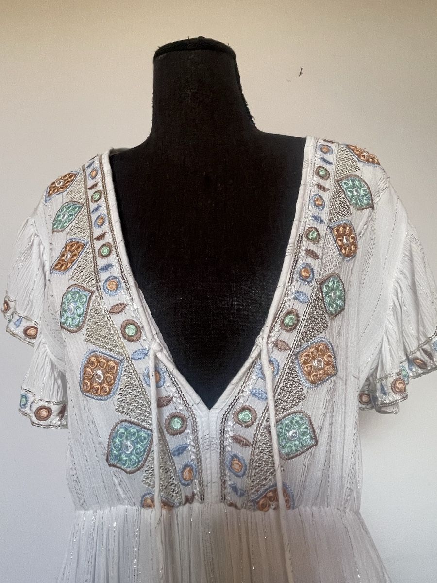 Vestiti: Boho Maxikleid mit Stickereien – Nuovo (secondo la descrizione) da Sigriswil venduto da ck56 8