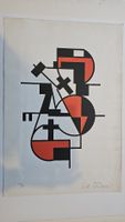 Erich Buchholz (1891-1972) Bauhaus 1921. Farbserigr. sign