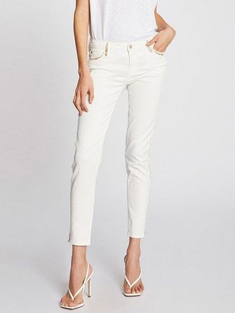 MORGAN DE TOI ❤️ jeans weiss/gold 40  ** neu ** NP 99.-