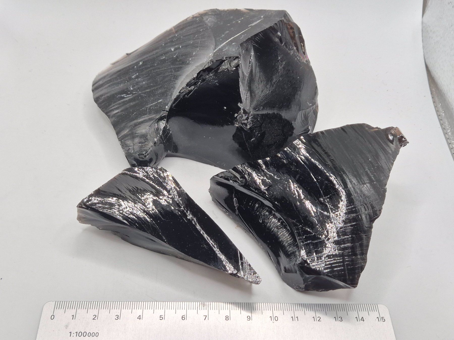 Minerali & Pietre curative: Obsidian aus Armenien 1Kg – Nuovo e nell'imballaggio originale da Winterthur venduto da LukasMineralienOase 1