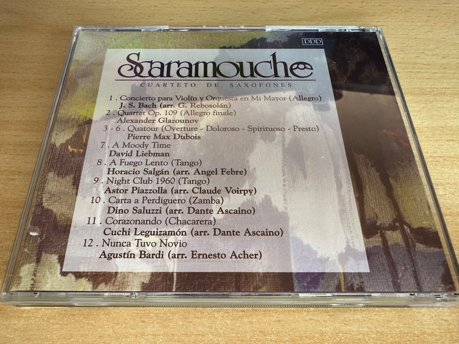 CD: S7 Scaramouche - Cuarteto De Saxofones – Usato da Rikon im Tösstal venduto da Alpenmutz 1