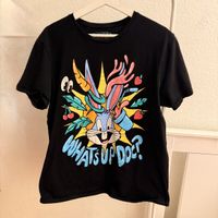 Bugs Bunny T-Shirt "Whats up Doc?" Schwarz