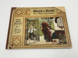 Antikes Bilderbuch Hänsel und Gretel,Scholz Künstlerbücher