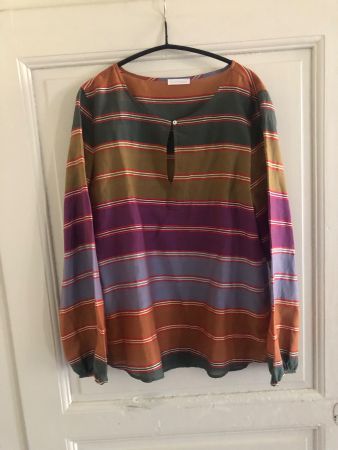 Haut FRIEDMAN voile coton lin soie S/M