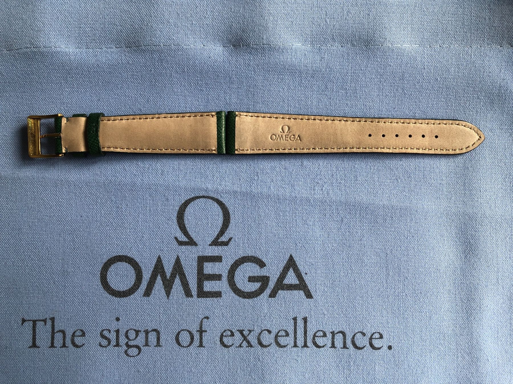 Omega Orologi: Omega Uhrenarmband 19mm original – Nuovo (secondo la descrizione) da Biel/Bienne venduto da winnertaco 2