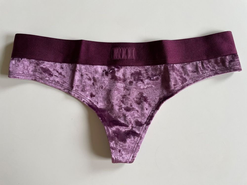 Victorias Secret Pink Velvet Thong M New Kaufen Auf Ricardo