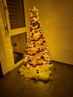 Weihnachtsbaum aus Fichtenholz