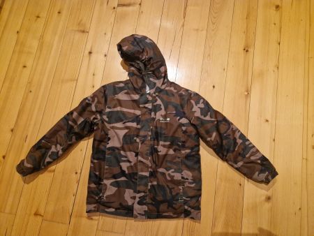 Solognac Jagdjacke Tarnmuster, warm, Gr. 156/162, neuwertig