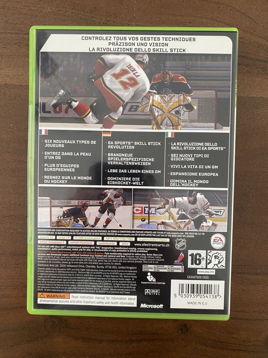Microsoft Spiele: NHL 07 für Xbox 360 – Gebraucht aus Thunstetten von Virus_33 2