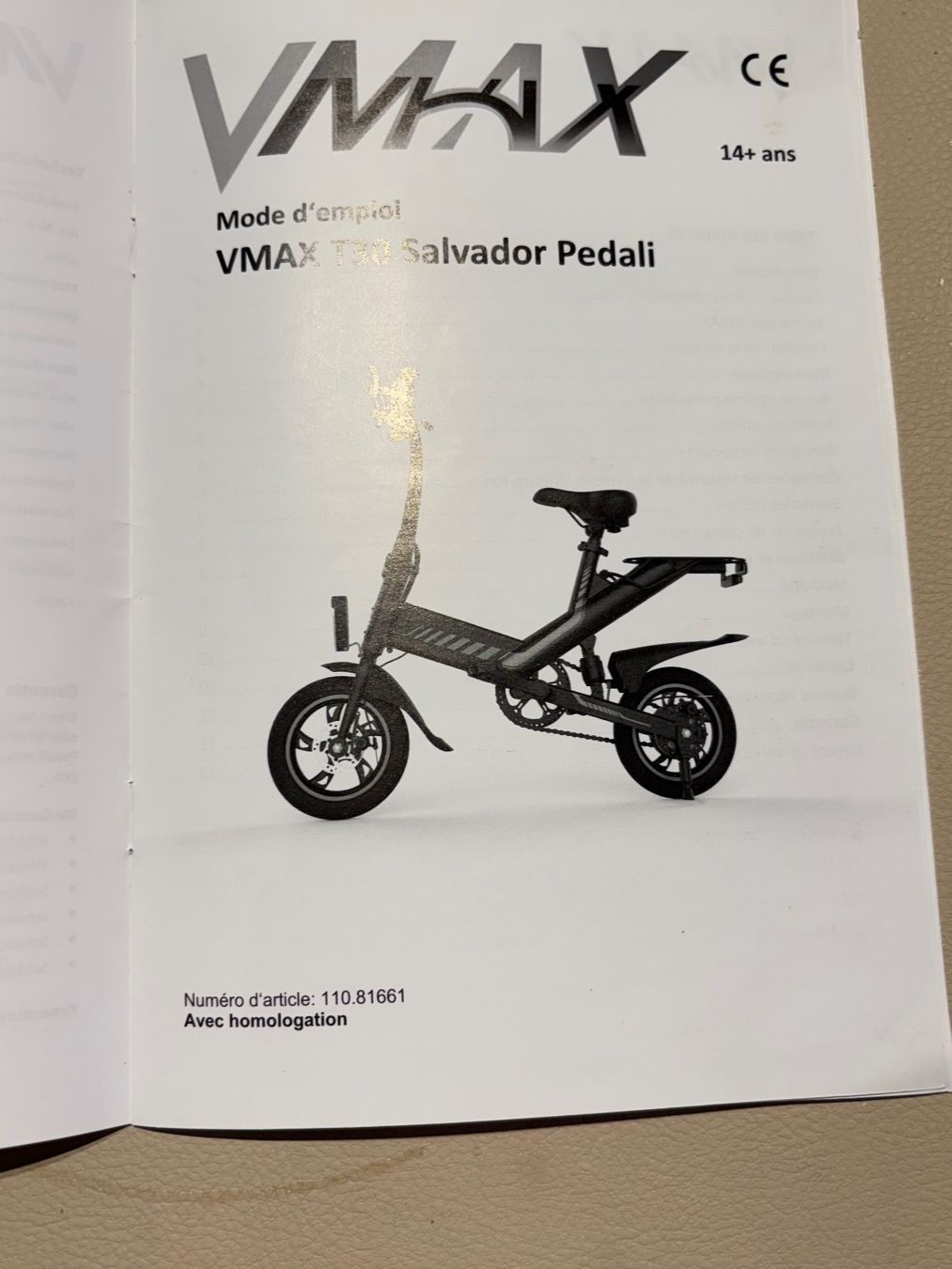 Scooters: VMAX T30. Salvador Pedali – Neu (gemäss Beschreibung) aus MONTHEY von roc_w2ll 3