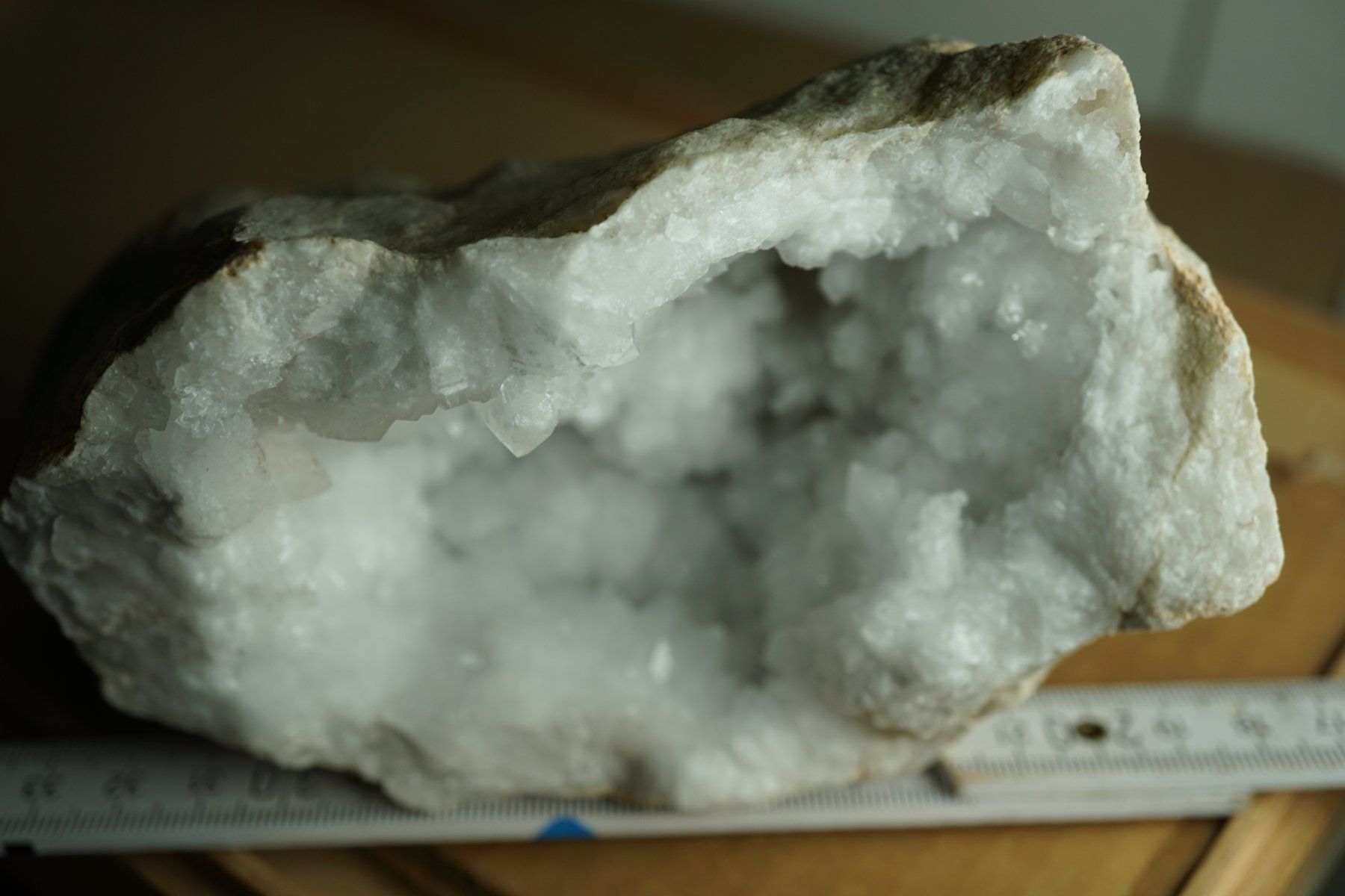 Minéraux & Lithothérapie: Calcit    Geode 15cm x  8cm  XL – Neuf avec emballage d'origine à Eschenbach SG par topstone 5