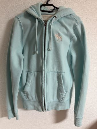 Abercrombie & Fitch Hoodie, Hellblau, Gr. L
