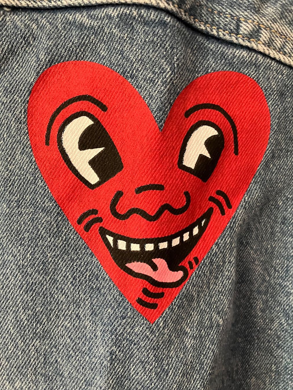 Jacken: Denim Jacke Keith Haring, Gr. M – Gebraucht aus Zürich von MonkeyTunes 2