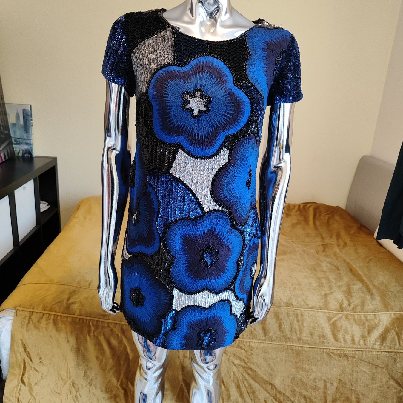 Kleider: Traum Paietten Kleid GR 36 – Neu (gemäss Beschreibung) aus Langnau am Albis von Judithsebi 1