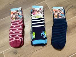 4 Antirutsch-Socken Kids 35-38 fabrikneu