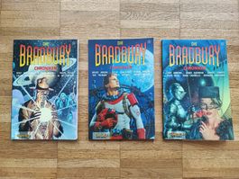 Die BRADBURY Chroniken Science Fiction SC Comic Album 1-3