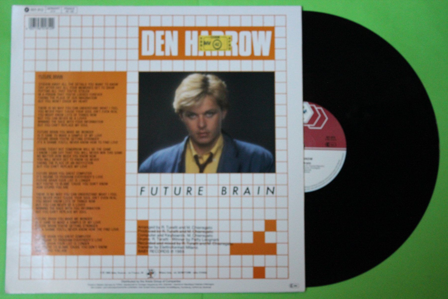 Dischi in vinile: Den Harrow - Future Brain 12" Vinyl Maxi-Single Italo Disco – Usato da Tübach venduto da JamesStone 2