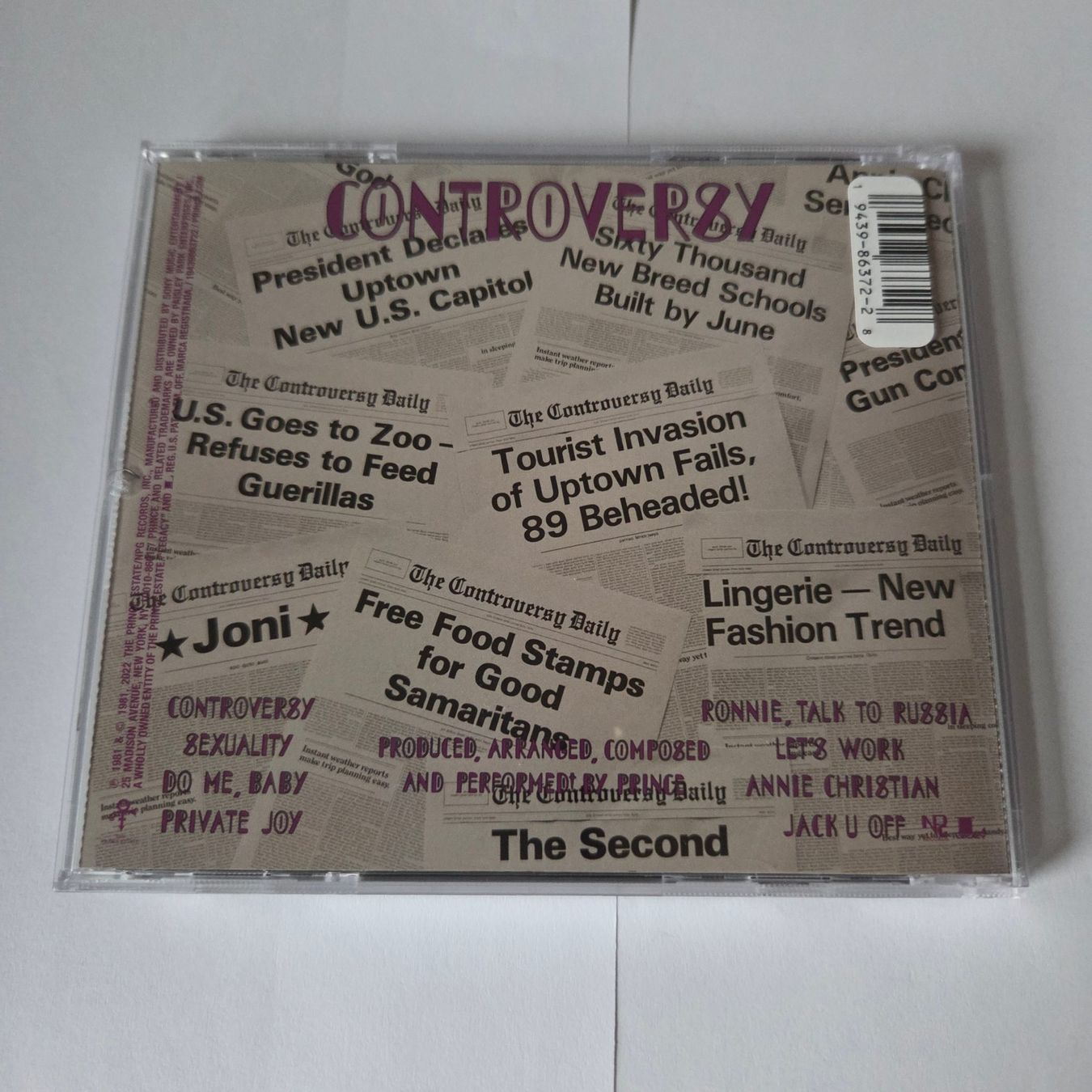 CDs: Prince - Controversy - CD - 2022 Reissue – Neu (gemäss Beschreibung) aus Olten von clayrout 1
