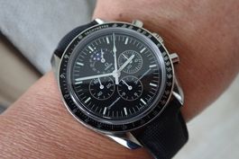 OMEGA SPEEDMASTER MOONWATCH CHRONOGRAPH  MOONPHASE HANDAUZUG