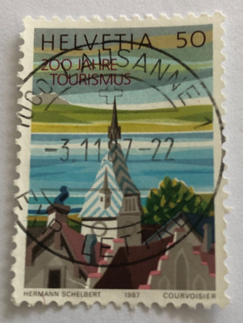 Tutti i francobolli: CH Briefmarken gestempel    – Usato da Aarau venduto da Billa007
