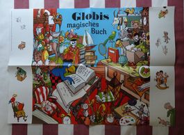 NEUES Poster Globis magisches Buch, 2024 Globi Verlag - G296