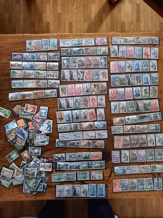 Lot De 1000 Timbres De France Oblitérés Différents, Pour Collectionneurs Philatélistes, Grande Variété