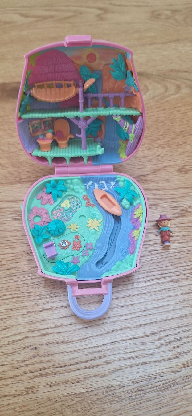 Polly Pocket Jouets: Polly Pocket Jungle Adventure mit Figur – D'occasion à Gränichen par Blt5 1