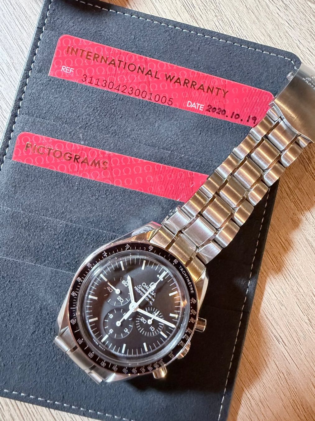 Omega Orologi: Omega Speedmaster Professional Moonwatch - Super full set – Usato da Grand-Lancy venduto da Watches-GVA
