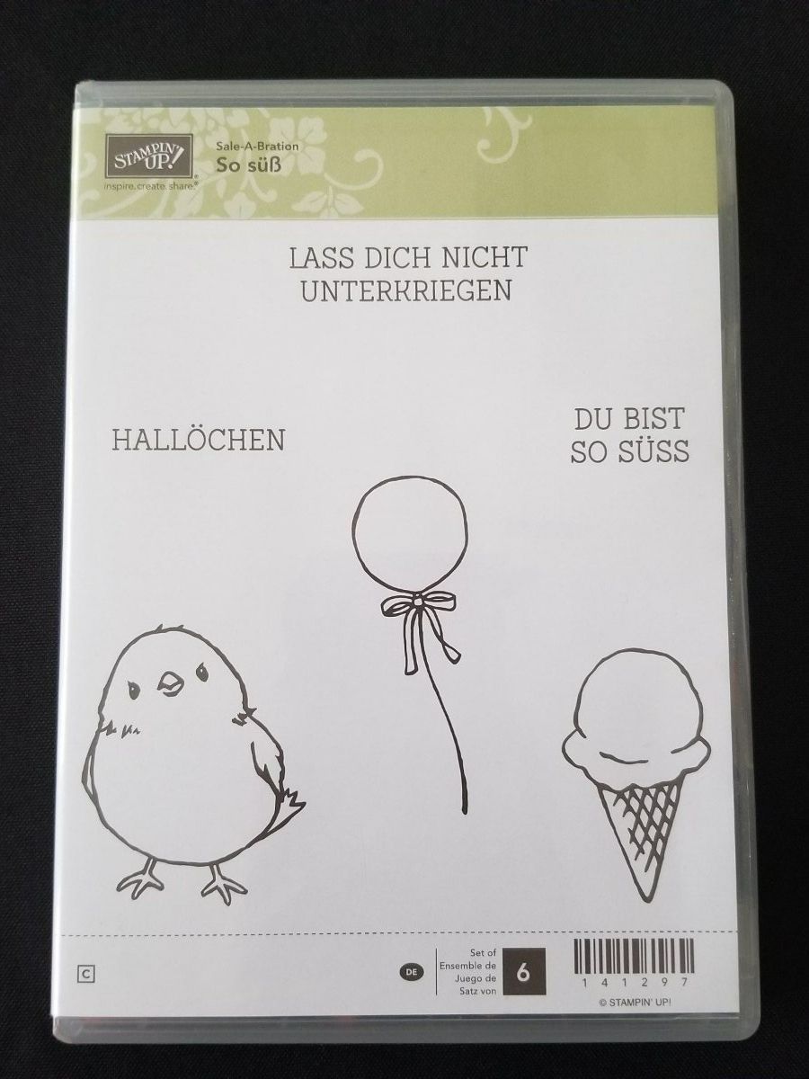 Stampin' up! Stempel: Stampin' Up! Stempelset "So Süss" – Gebraucht aus Frauenkappelen von evangelina78