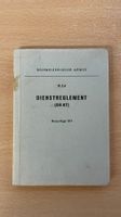 Schweizer Armee Militär Dienstregelement DR 67 1971