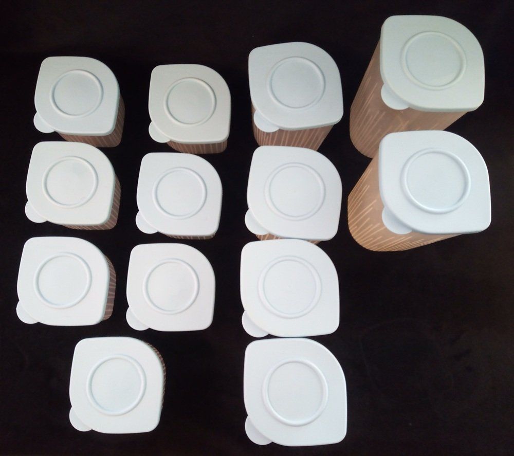 Tupperware Contenitori & Simili: TUPPERWARE 13-teiliges Vorratsdosen-Set in 3 Grössen – Usato da Werdenberg venduto da EXA-Secondhand 1