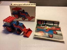 Legoland Set –"604“– TRAKTOR mit Originalverpackung 1971