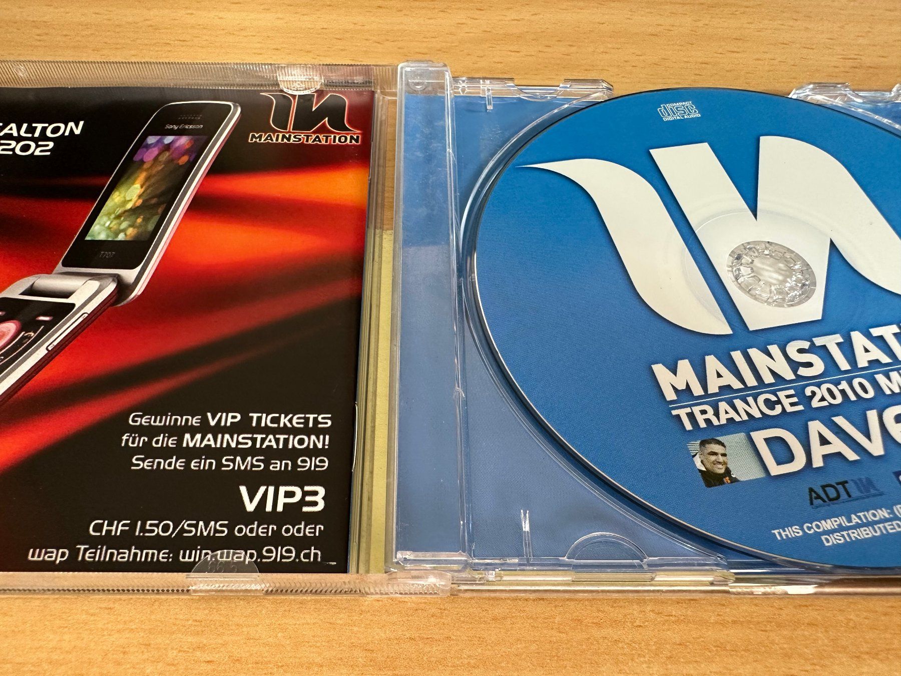 CD: Dave202 – Mainstation Trance 2010 – Usato da Rikon im Tösstal venduto da Alpenmutz 2