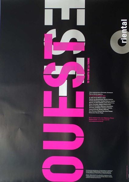 Poster & Bilder: Est / Ouest – Neu (gemäss Beschreibung) aus Bern von Vintage-Art-Poster