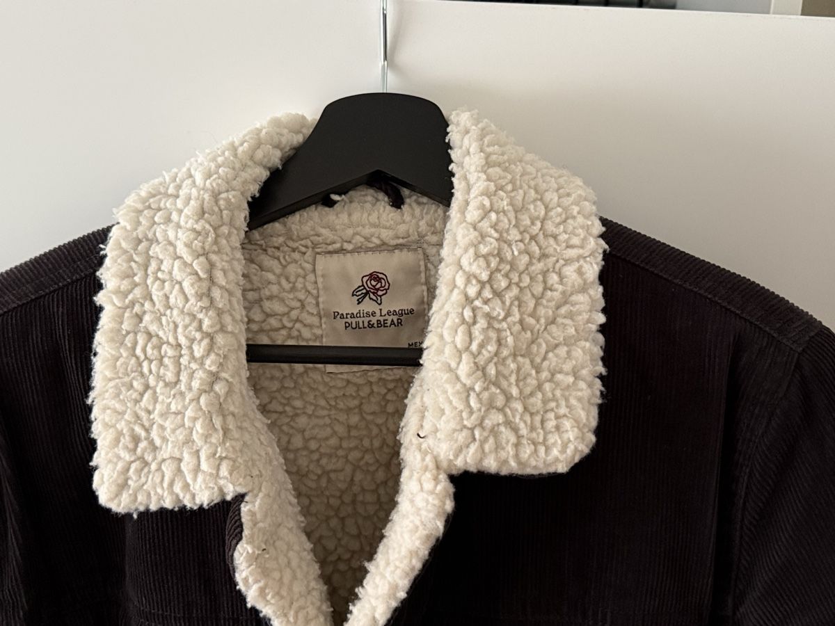 Pull&Bear Giacche: Pull&Bear Winterjacke, Cord, Teddyfell, Gr. M – Usato da Ennetbaden venduto da mel_cs5j 1