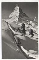 ZERMATT Gornergratbahn mit Matterhorn