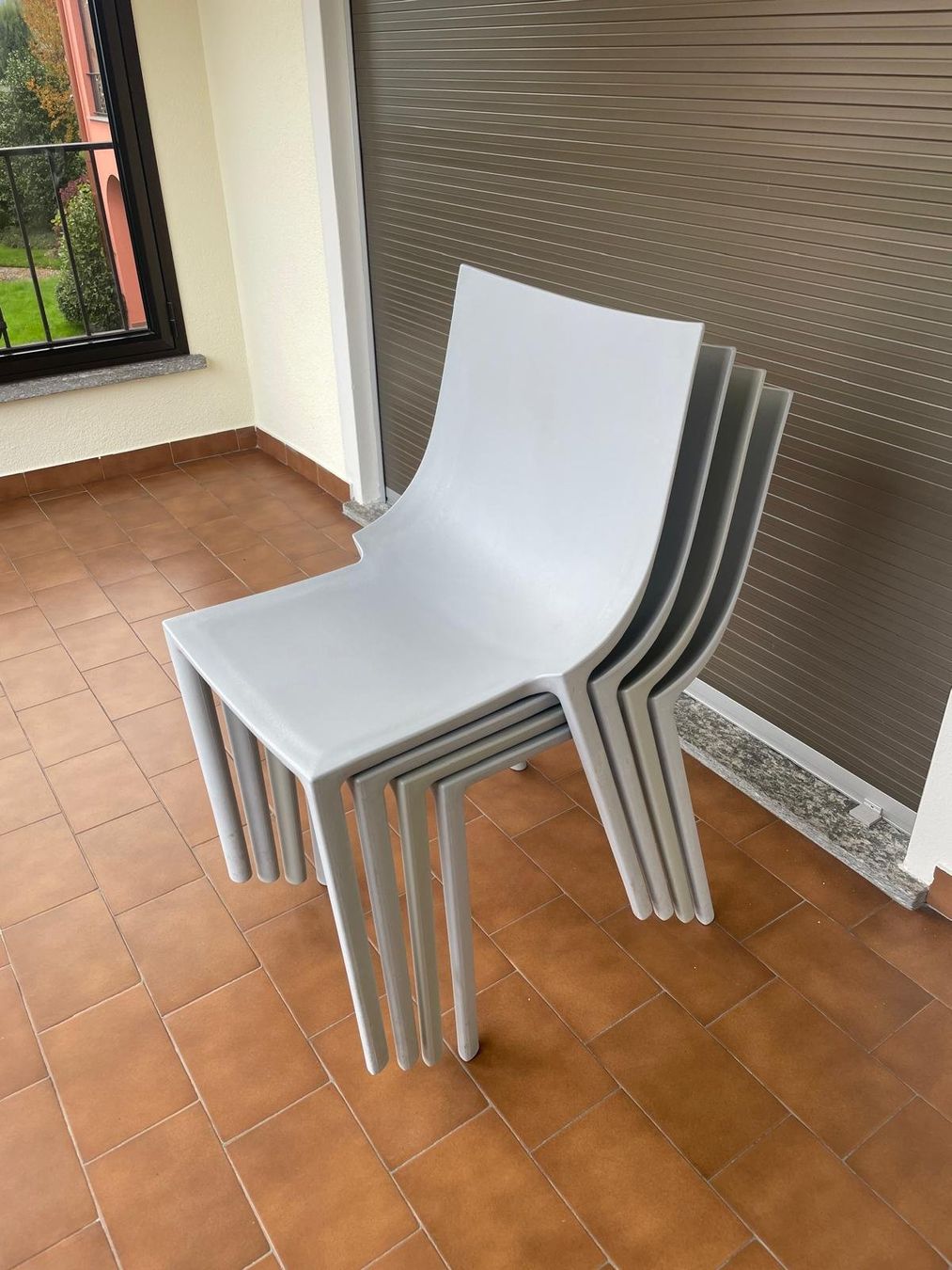 Stühle: Driade Bo Stuhl Designer: Philippe Star – Gebraucht aus Losone von pelchr 1