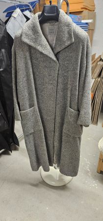 Damen Mantel Toni Gard grau 94% Babyalpaka 6% Nylon Gr. M