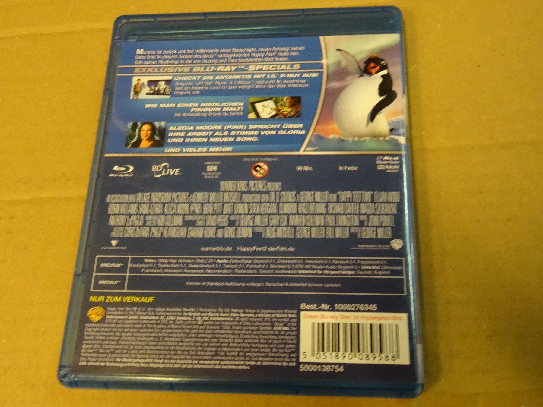 Tutti i DVDs: Happy Feet BLU-RAY – Usato da Olten venduto da Disc-Verkauf 2