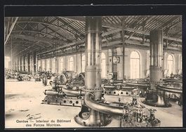 Geneve, Interieur du Batiment des Forces