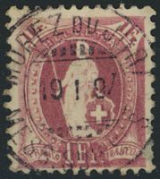 F 39 Morez - Auslandpoststelle - St Helvetia - Voll Stempel
