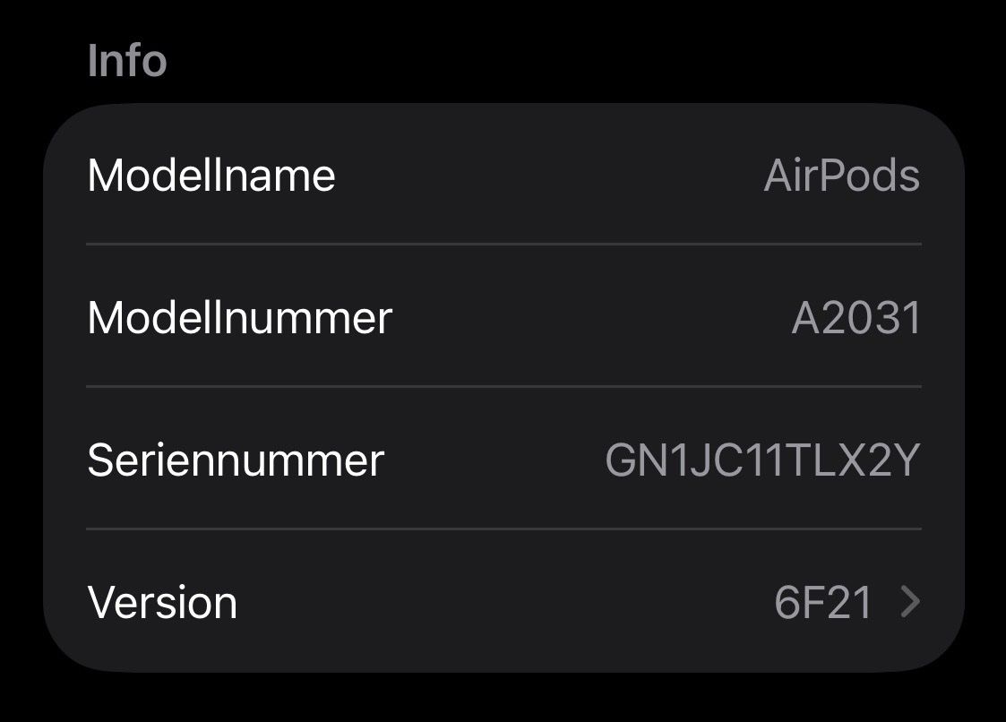 Apple Kopfhörer: AirPods 2. Generation Ladecase mit Kopfhörer – Gebraucht aus Zürich von corinne.nussbaumer20 5