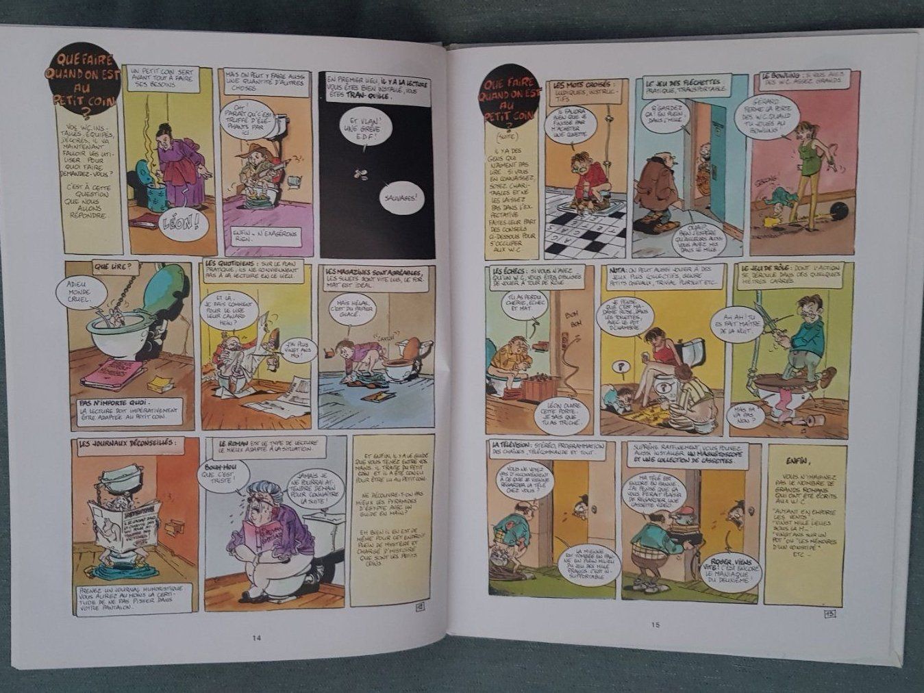 Comics: Le guide indispensable du petit coin en BD - occupé – Gebraucht aus Fully von Minouchka 1