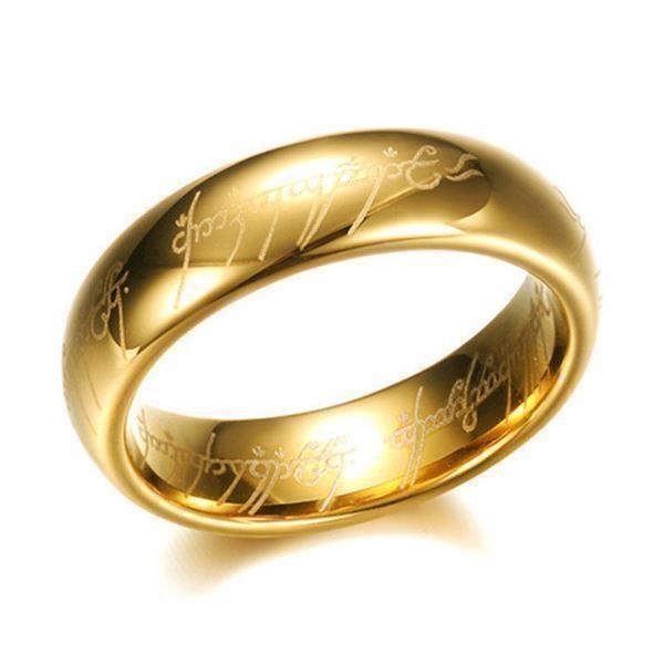 Neuer Ring zum Film Lord of the Rings Herr der Ringe Gr. 7 (Neu und ...