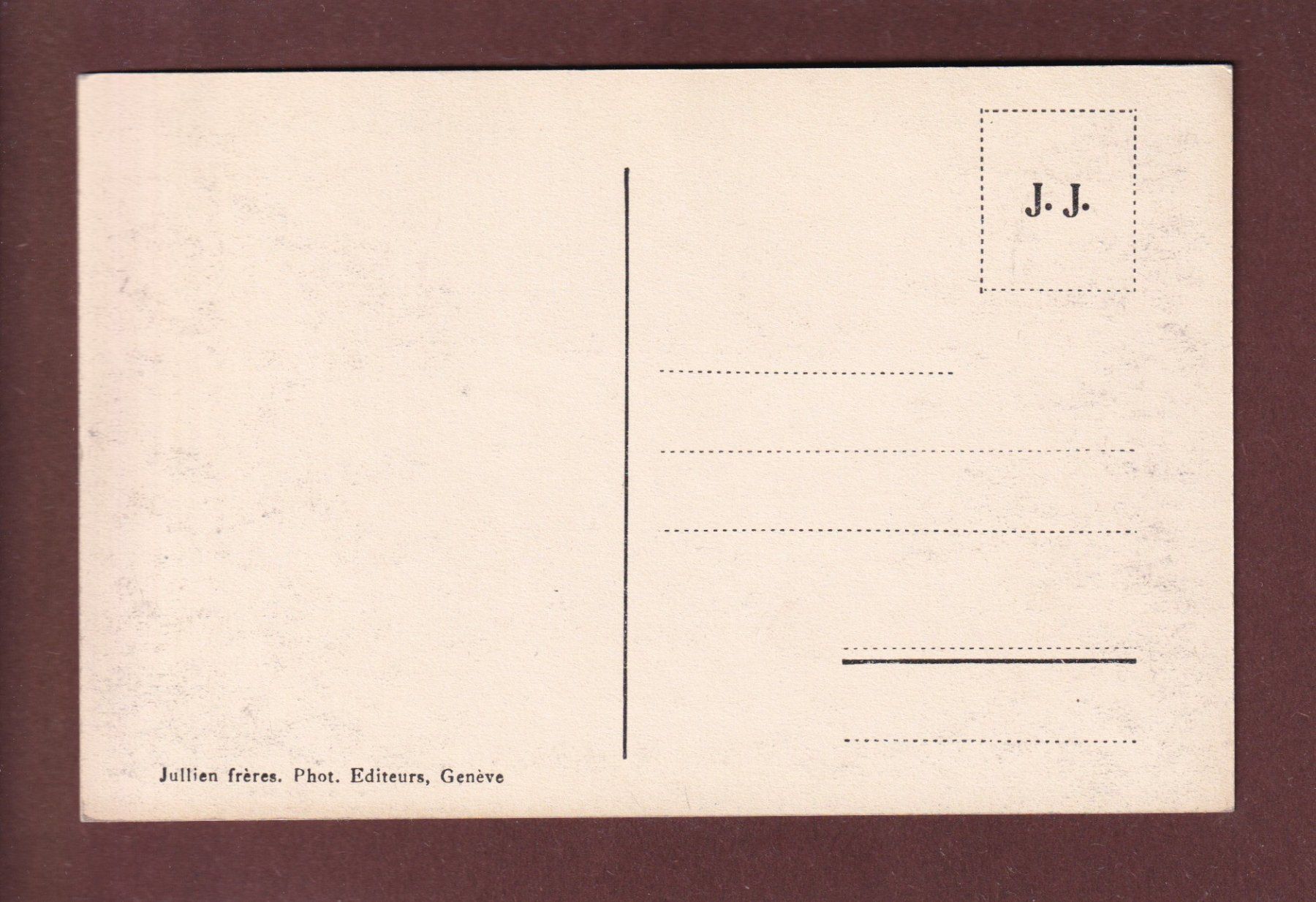 Cartoline postali: GENEVE - Jonction Rhône et Arve – Usato da Pully venduto da nicecards 1