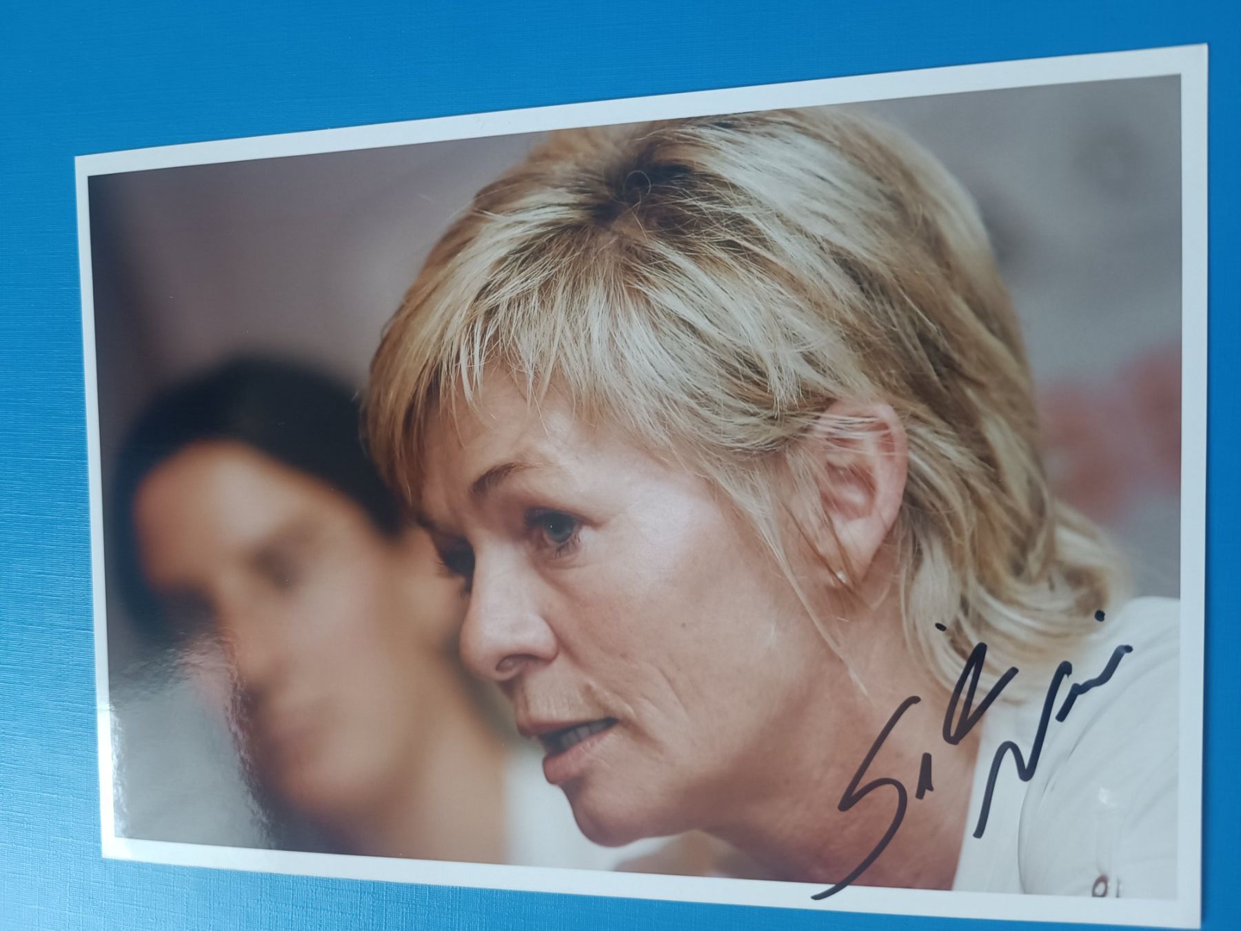 Autografi: Silvia Neid -  Handsigniert 13x18cm – Usato da Menziken venduto da Artographs