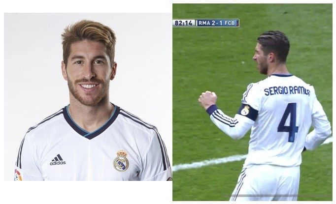 Real Madrid Canottiere & Pantaloni: Original Real Madrid 2012/2013 Ramos – Usato da Windisch venduto da RealJerseys 2