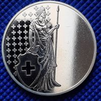 1 Silver oz 999 Helvetia debout