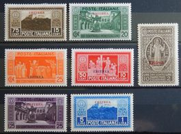 Eritrea Italien Kat. 146-152 * 1929 Kat. 55 Euro