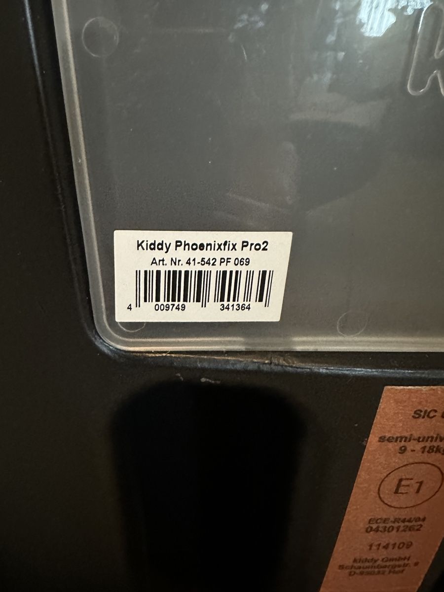 Seggiolini per auto: Kiddy Kindersitz Phoenixfix Pro 2 – Usato da Zürich venduto da per03 4